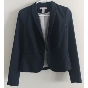H&M navy blue blazer